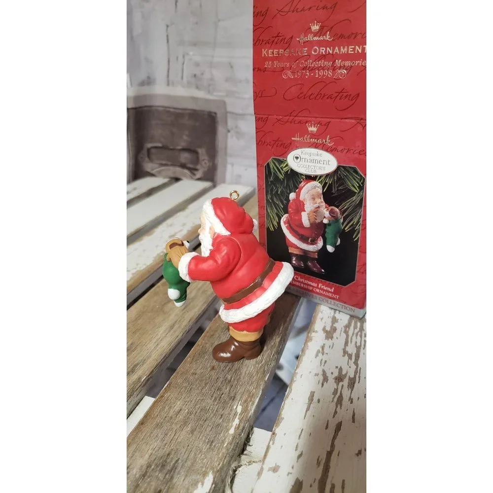 Vintage‎ Hallmark Keepsake 1998 New Christmas Frien